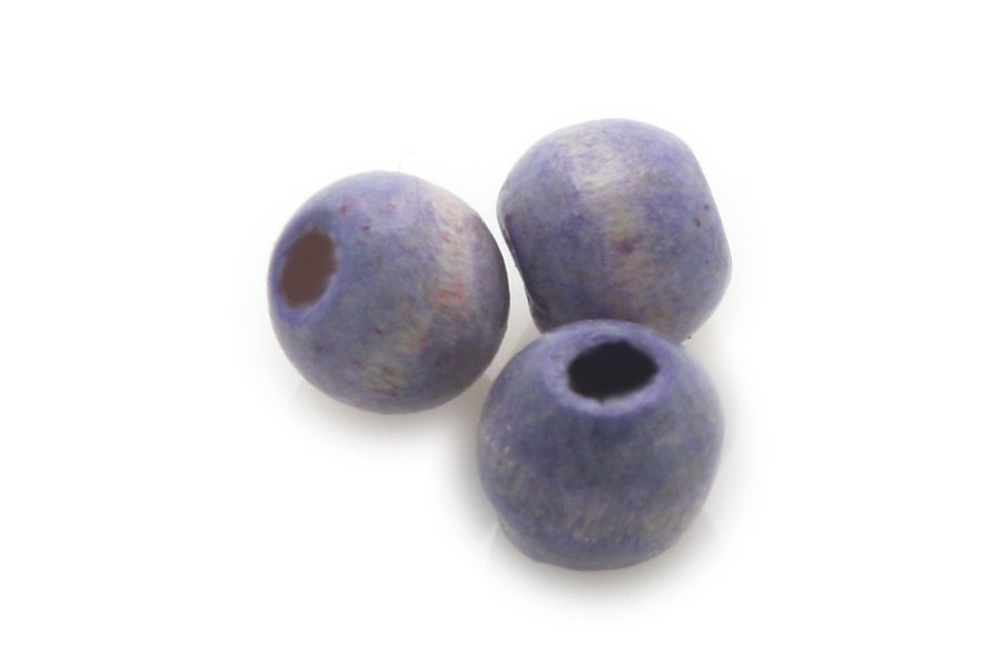 Round wooden bead, 10mm, Light Blue, 250 pcs