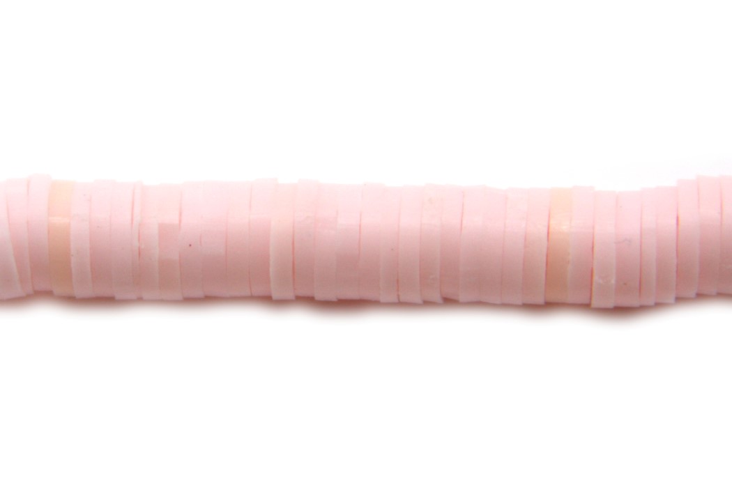 Katsuki beads,  6mm, Light Pink, 390 pcs