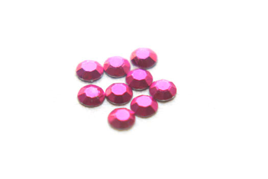 Acrylic adhesive stone Pink (SS16), 4mm, 50 pc