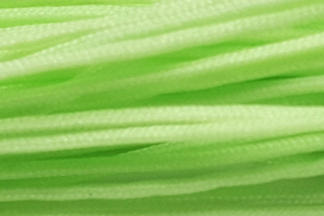 Macrame cord, nylon,  0,8mm, Lime Green, 10 m